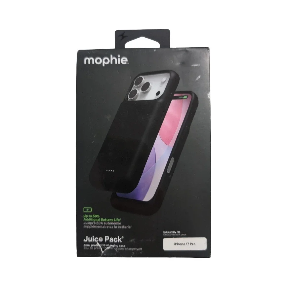 F2-P mophie Juice Pack for Apple iPhone 17 Pro - Charging Case Black ⬇️ (Tested)